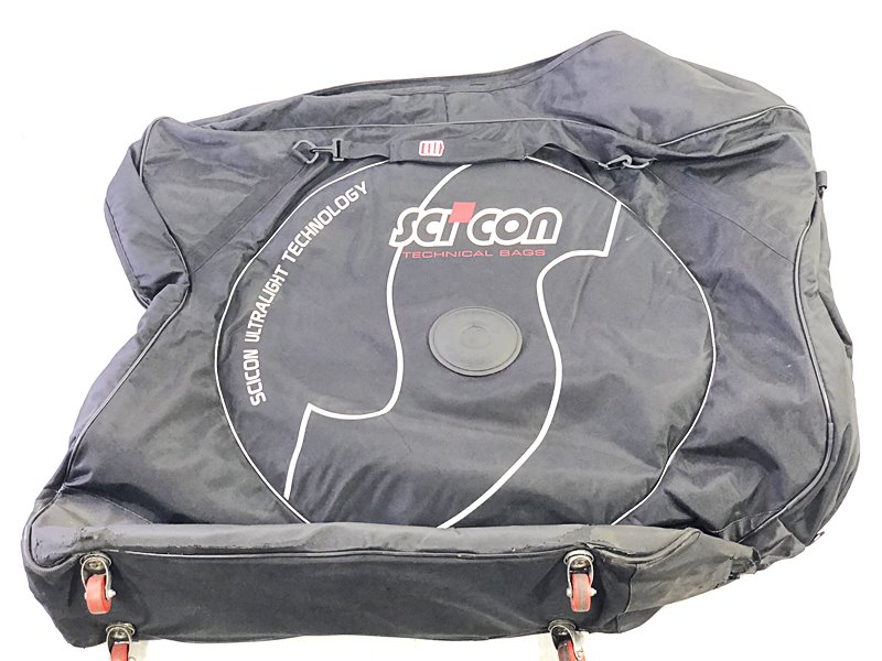 【中古】ジャンク シーコン SCICON 輪行御徒面子 エアロコンフォート 53 レヴォリューション AERO COMFORT 53 REVOLUTION【切り詰め】