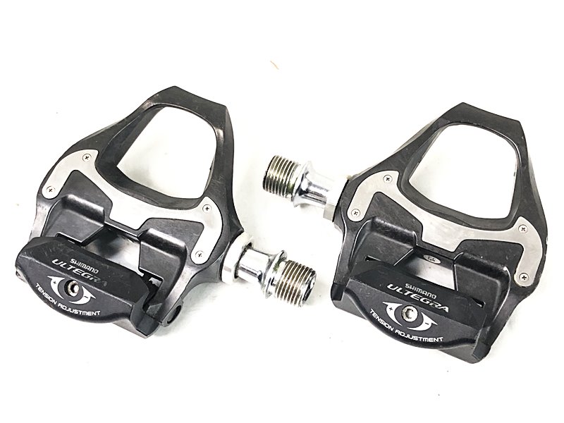 【中古】シマノ SHIMANO アルテグラ ULTEGRA PD-6700-C ビンディングペダル 炭素 〇