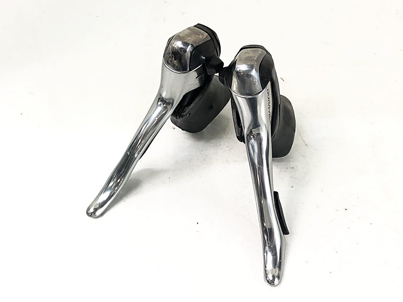 【中古】訳蟻 シマノ SHIMANO デュラエース DURA-ACE ST-7803 変速生き胆 シフトレバー 〇 自転車・サイクリング-自転車用パーツ