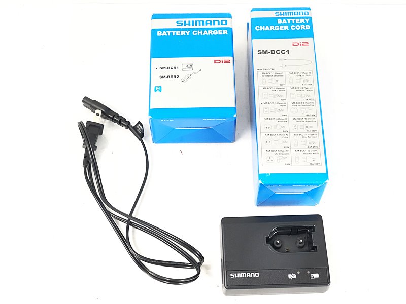【中古】未当てはめる品 シマノ SHIMANO バッテリーチェージャー BATTERY CHARGER SM-BCR1/SM-BCC1 電動Di2 〇