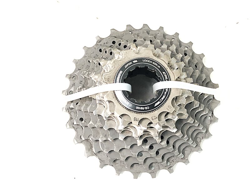 【中古】シマノ SHIMANO デュラエース DURA-ACE CS-R9100 12-28T 鎖歯車 〇