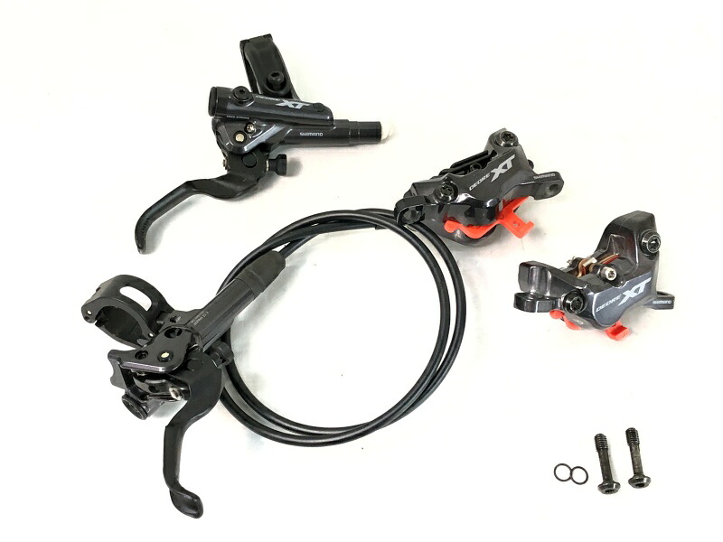 【中古】シマノ SHIMANO ディオーレXT DEORE XT BL-M8100/BR-M8120 油圧DISC 油圧DISCブレーキ前後セット 〇|ベリーグッドストア