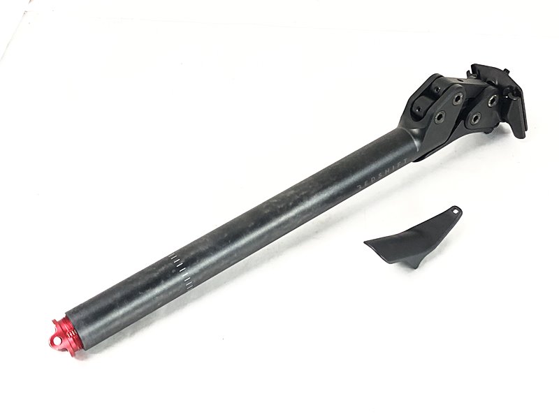 【中古】赤いことうつり変わり REDSHIFT サスペンションシートポスト SHOCKSTOP PRO SEATPOST 27.2粍/350粍 腰掛け郵便受け