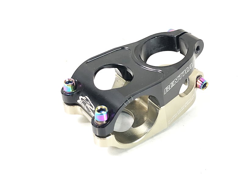 【中古】レンエテ公 RENTHAL 二人組 ステム DUO STEM 40粍/10°/31.8粍/28.6粍 ステム