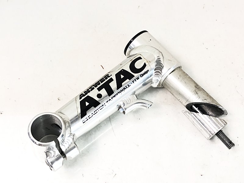 【中古】アンサー ANSWER スレッドステム A-TAC STEM 130粍/25.4粍/25.4粍 ステム