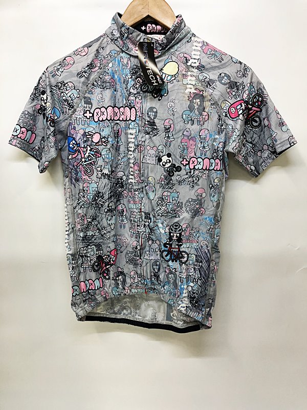 【中古】パンダーニ PANDANI 東京アンダーグラウンド サイクルジャージ tokyo underground design cycle jersey Sサイズ グレー画像