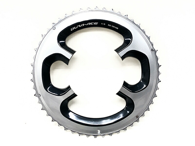【中古】シマノ SHIMANO デュラエース DURA-ACE FC-9000 チェーンリング アウターのみ 52T for 52-36T 〇