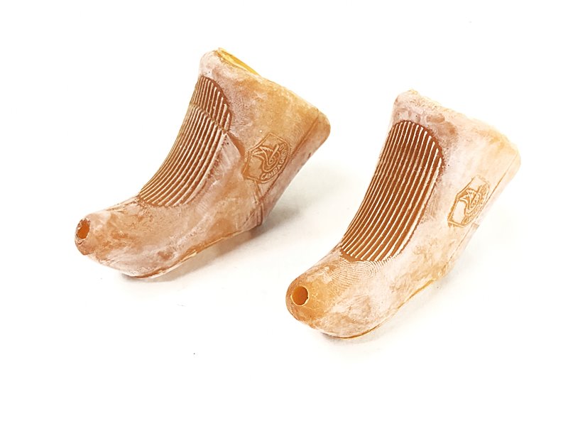【中古】未使用品 カンパニョーロ CAMPAGNOLO ブラケットカバー BRACKET COVER ヴィンテージ ガム ブラウン GUM BROWN