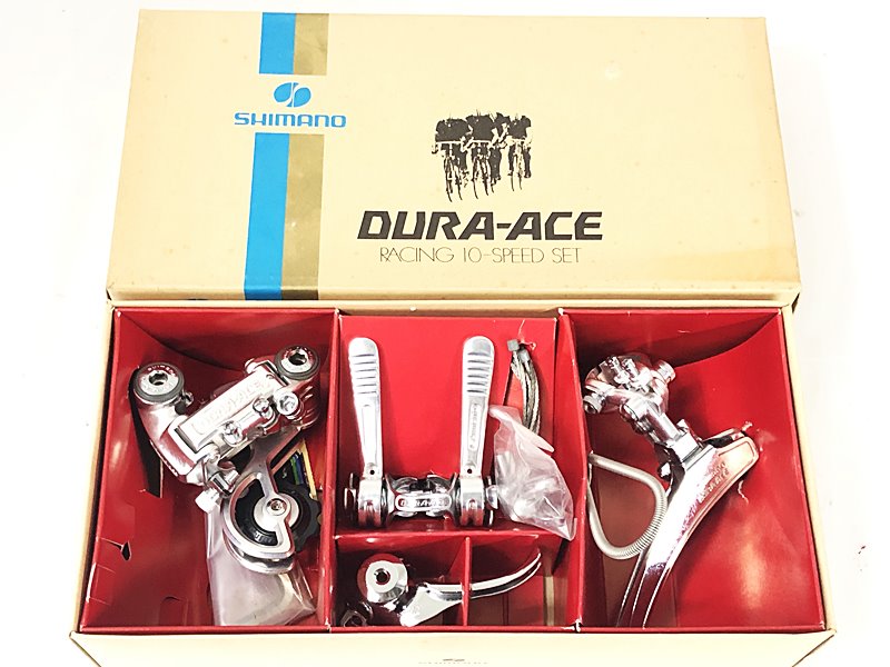 【中古】未当て嵌める品 シマノ SHIMANO デュラエース DURA-ACE SL-7100 2x5S FD-7100 ダンス楽隊後ばらい26.8粍 FD-7100 コンポセット 〇【割り引き】