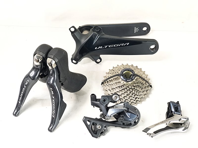 【中古】シマノ SHIMANO アルテグラ ULTEGRA ST FC FD RD CS 機械類式 油圧DISC コンポセット 〇【割り引き】