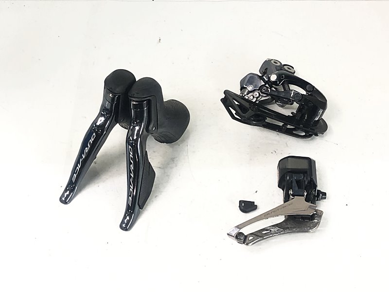 【中古】シマノ SHIMANO デュラエース Di2/DURA-ACE Di2 ST-R9150 2x11S FD-R9150 RD-R9150 電動Di2 リム打ち切り コンポセット 〇【引き下げ】