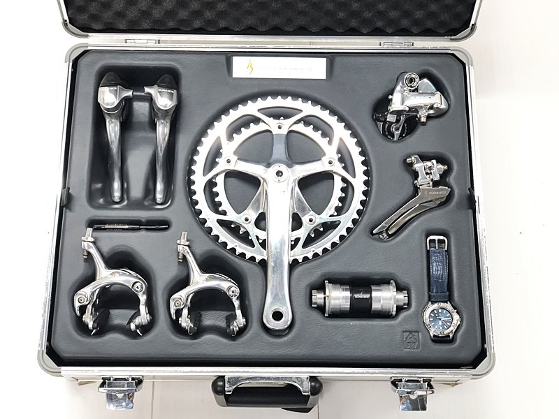 【中古】シマノ SHIMANO デュラエース 25周年/DURA-ACE 25th 7700/7410 2x9S ST、FC、FD、RD、BR、CS、BB、SP 機械式 〇