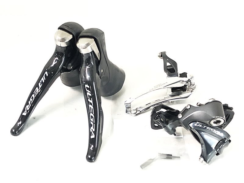 【中古】訳アリ シマノ SHIMANO アルテグラ ULTEGRA ST-6800 2x11S FD-6800 RD-6800 機械式 リムブレーキ コンポセット 〇｜ベリーグッドストア