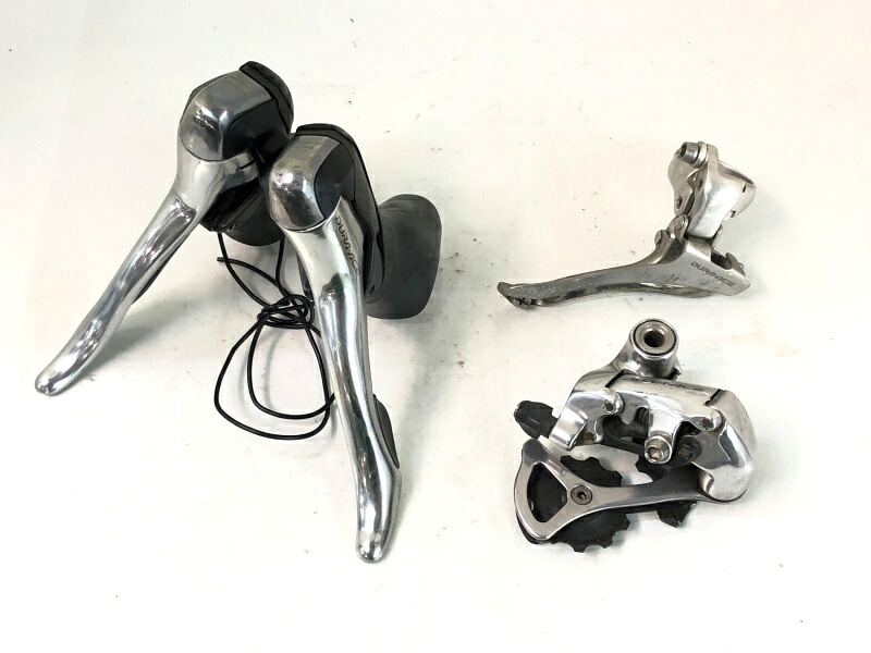 【中古】訳アリ シマノ SHIMANO DURA-ACE ST-7800 2x10S FD-7800 バンド径34.9mm RD-7800 - 機械式 リムブレーキ コンポセット 〇|ベリーグッドストア