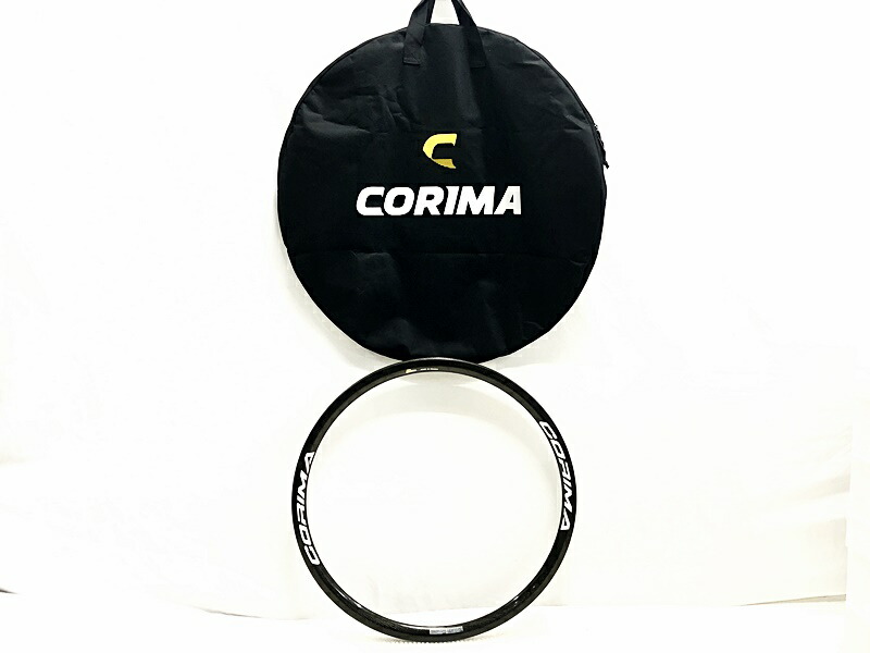【中古】未走行品 コリマ山 CORIMA リムハイト32粍 700C(28粍) 28H チューブラー リム打ちきり リム幅26粍(外-外) 1本のみ 炭素リム【引き下げ】