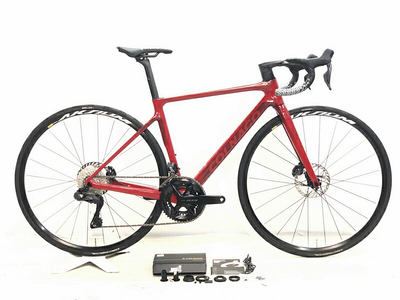 【中古】超美品 コルナゴ COLNAGO V4RS SHIMANO ULTEGRA Di2 2023年 カーボンロードバイク 455S大いさ 赤いこと ロードバイク-自転車・サイクリング-スポーツ・アウトドア