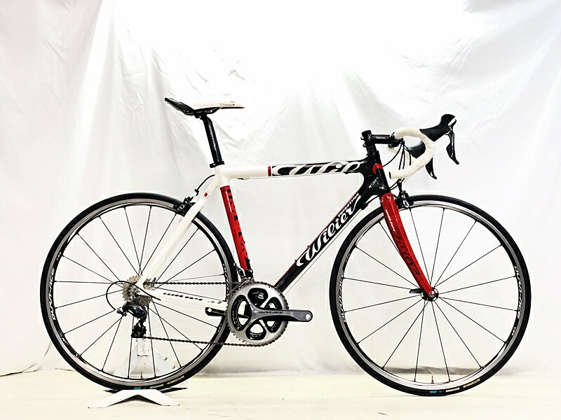 【中古】美品 ウィリエール Wilier モルティローロ MORTIROLO DURA-ACE 2005 カーボンロードバイク 50大いさ 黒いこと/白いこと/赤いこと スポーツ・アウトドア-ロードバイク