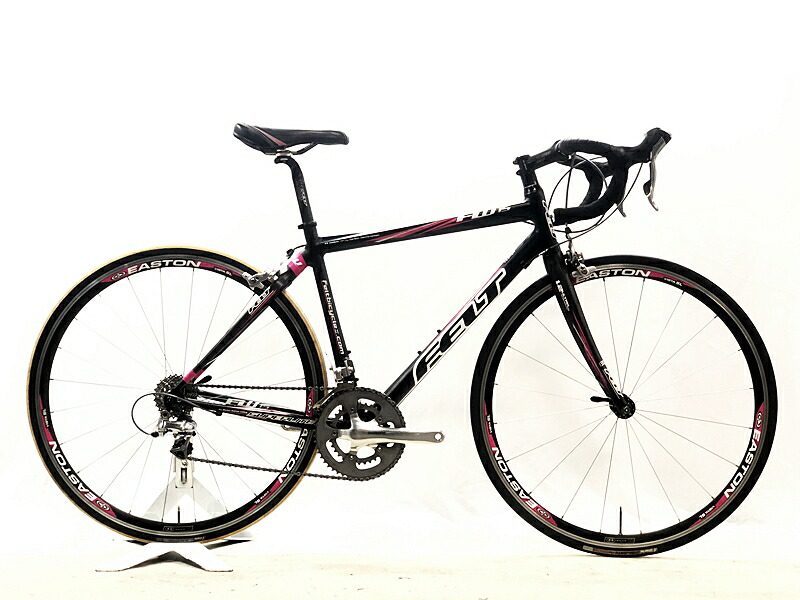 【中古】フェルト FELT FW15 DURA-ACE 女性向け 2008年 ロードバイク 47サイズ ブラック/ピンク｜ベリーグッドストア