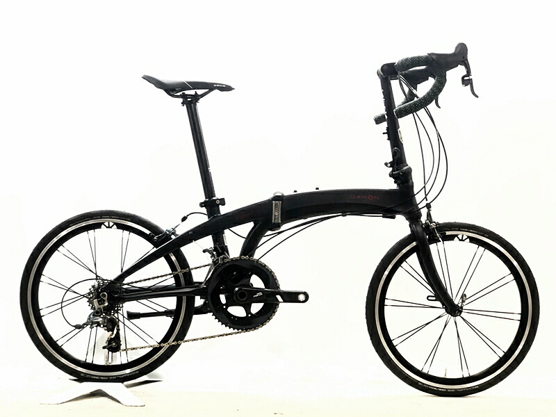 【中古】美品 ダホン DAHON ヴィガー VIGOR LT 2023年 SRAM FORCE 22 フォールディングバイク 折り畳み銀輪 20in スレート薄墨色 【割り引き】