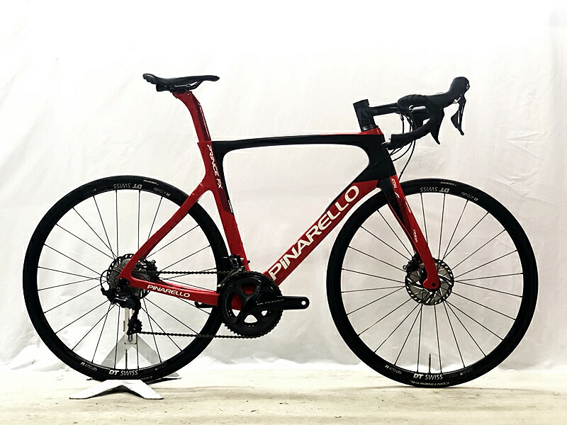 【中古】ピナレロ PINARELLO 大公 PRINCE FX DISC ULTEGRA 油圧DISC 2020年 カーボンロードバイク 54大いさ 赤いこと 自転車・サイクリング-ロードバイク