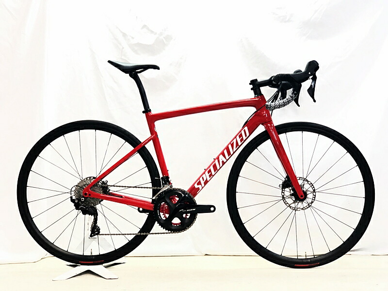 【中古】美品 スペシャライズド SPECIALIZED ターマック TARMAC SL6 SPORT 105 油圧DISC 2022年 カーボンロードバイク 52大いさ 赤いこと スポーツ・アウトドア-ロードバイク-自転車・サイクリング