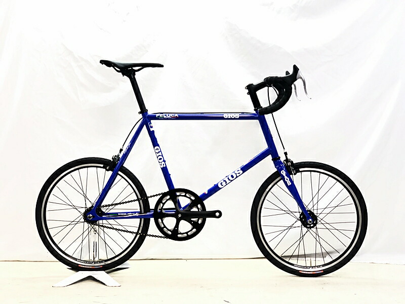 【中古】美品 ジオス GIOS フェルーカ FELUCA 2025年 ミニベロ 小みち車 20in 青み 【切り詰め】