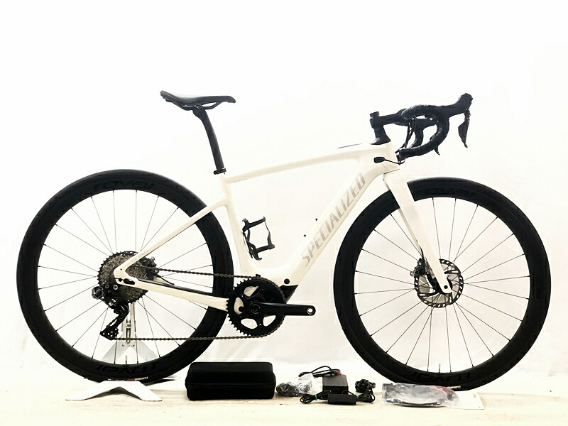 【中古】訳蟻 SPECIALIZED TURBO CREO SL EXPERT CARBON 2021年 XT E-BIKE 電動助けること銀輪 S大きさ アバロニ/スペクトラフレア ☆【引き下げ】