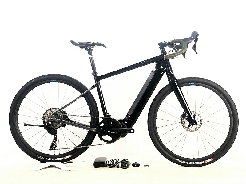 【中古】ミヤタ MIYATA ロードレックス ROADREX i 6180 2025年 GRX 油圧DISC 電動助けること銀輪 45大きさ 黒いこと/メタリックグレー ☆【引き下げ】