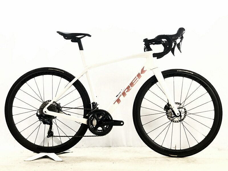 【中古】美品 トレック TREK ドマーネ DOMANE SL 6 ULTEGRA 遊撃手リーチ 油圧DISC 2020年 カーボンロードバイク 52大いさ 水晶白いこと 自転車・サイクリング-スポーツ・アウトドア-ロードバイク