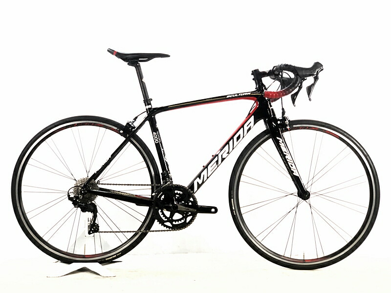 【中古】メリダ MERIDA スクルトゥーラ4000 SCULTURA 4000 105 2019年 カーボンロードバイク 50大いさ バーレーンメリダチームカラー スポーツ・アウトドア-ロードバイク-自転車・サイクリング