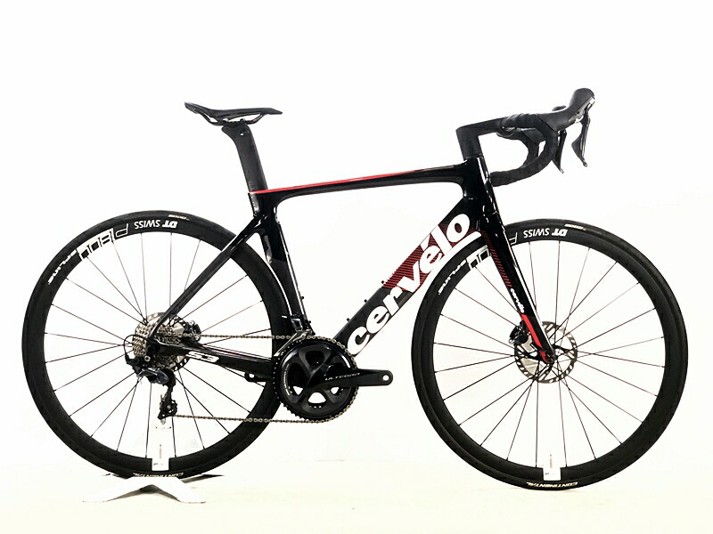 【中古】サーヴェロ CERVELO S3 DISC ULTEGRA 油圧DISC 2019年 カーボンロードバイク 54大いさ 黒鉛/黒いこと/赤いこと 自転車・サイクリング-ロードバイク