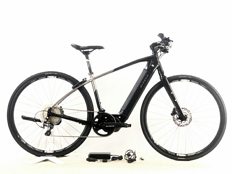 【中古】●美品 ミヤタ MIYATA CRUISE i 6180 Tiagra 油圧DISC 2024年 E-BIKE 430大きさ ハーフマットブラック/ハーフマットグレー ☆【割り引き】