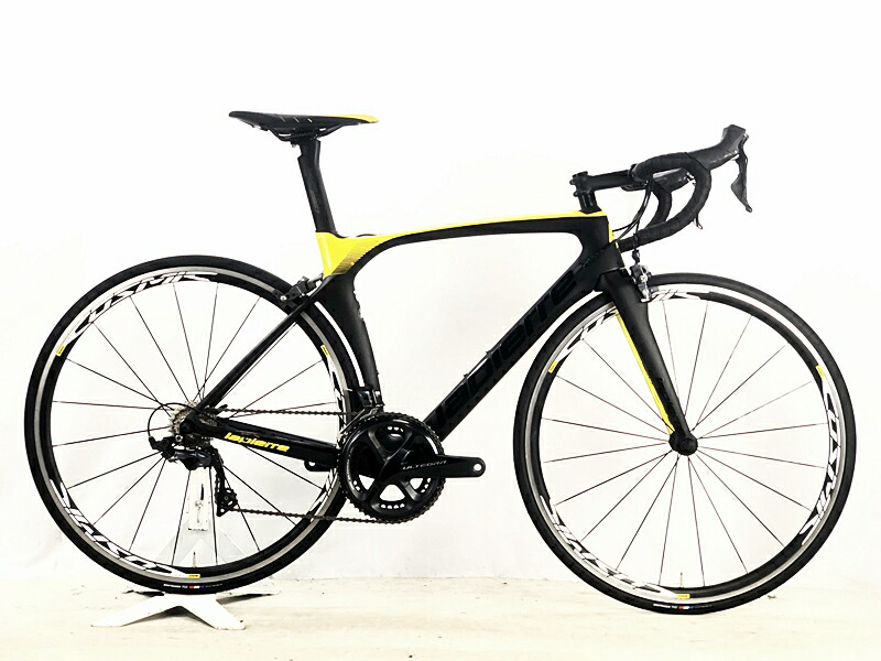 【中古】ラピエール LAPIERRE 大気圏吊りひも AIRCODE SL 600 ULTEGRA 2019年 カーボンロードバイク S大いさ 黒いこと/黄み ロードバイク-自転車・サイクリング