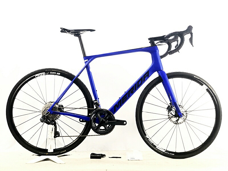【中古】美品 メリダ MERIDA SCULTURA ENDURANCE 7000-E ULTEGRA Di2 2021年 カーボンロードバイク 53大いさ 引っ敷き青色 スポーツ・アウトドア-自転車・サイクリング-ロードバイク