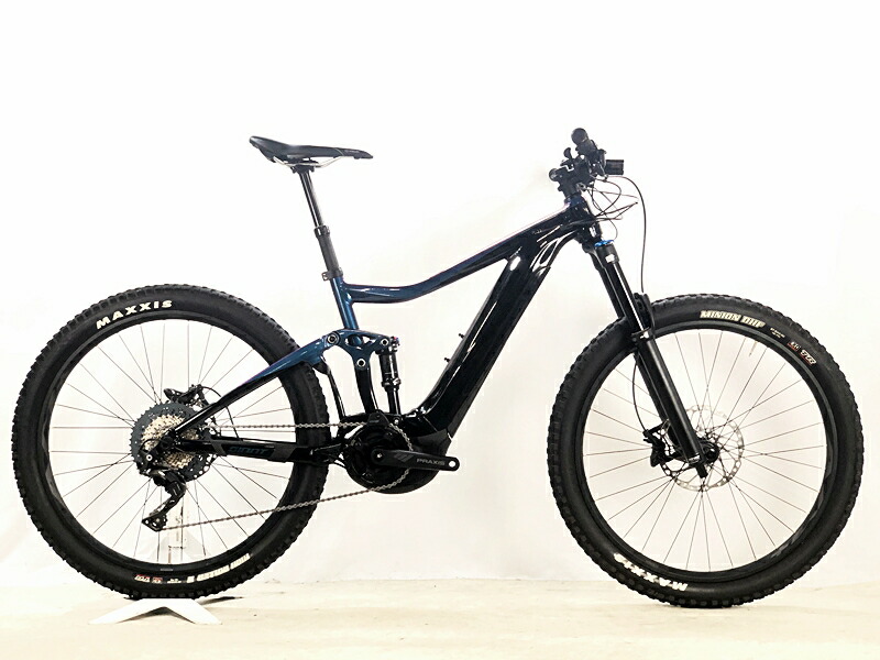 【中古】● 巨大な生物 GIANT TRANCE E+ PRO 2024年 フルサス E-MTB 27.5in BOOST標準尺度 電動助けること銀輪 M大きさ カメレオン青碧 ☆