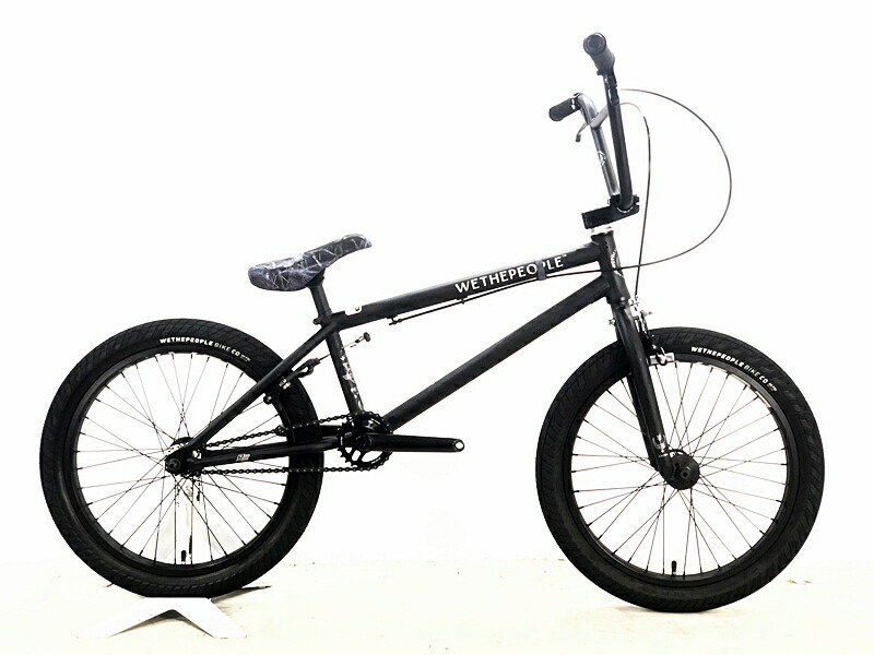 【中古】美品 ウィーザピープル WE THE PEOPLE 危急存亡の時 CRYSIS フルクロモリ 2019年 BMX とっ始め20.5in 滑っこい黒いこと