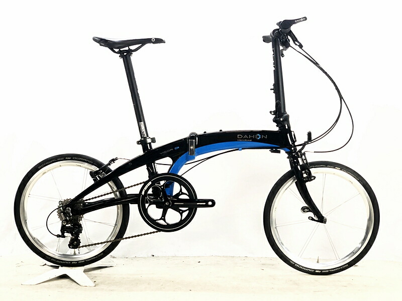 【中古】ダホン DAHON ビガー VIGOR D11 2016年 105 フォールディングバイク 折り畳み銀輪 20in 夜夜中/米国海兵隊員青み