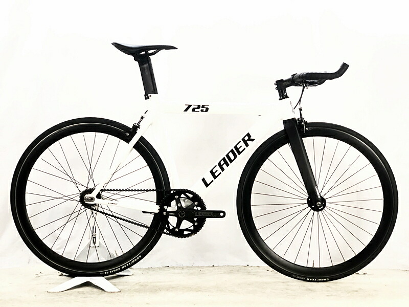 【中古】美品 リーダーバイク LEADER BIKES 725TR 2024年 シングルスピード ピストバイク 50サイズ ホワイト ｜ベリーグッドストア 77,150円