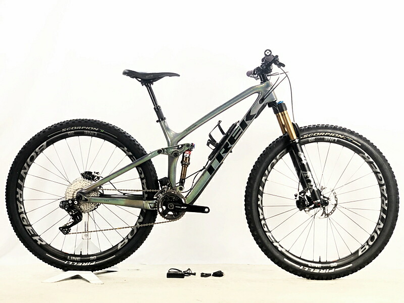 【中古】●美品 TREK FUEL EX PROJECT ONE 2018年 XT Di2 フルサス 29er カーボンマウンテンバイク Boost 17.5サイズ アイコン/プリズマティック ｜ベリーグッドストア