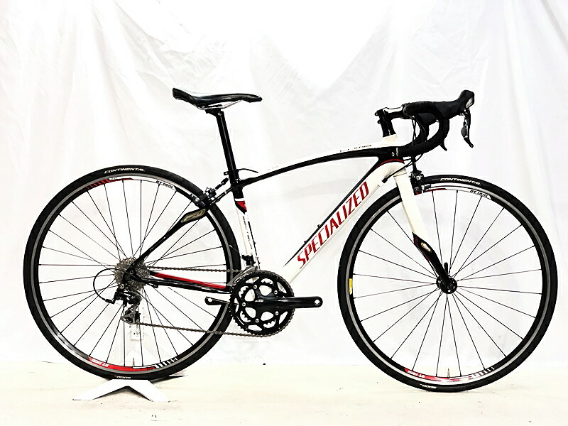 【中古】スペシャライズド SPECIALIZED セクター SECTEUR COMP 105 2012年 ロードバイク XSサイズ ブラック/ホワイト｜ベリーグッドストア