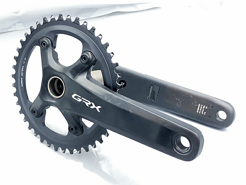 SHIMANO GRX FC-RX600 40T 170mm 中古 クランク クランク本体 シマノ GRX FC-RX600 170mm/40t（ナロー