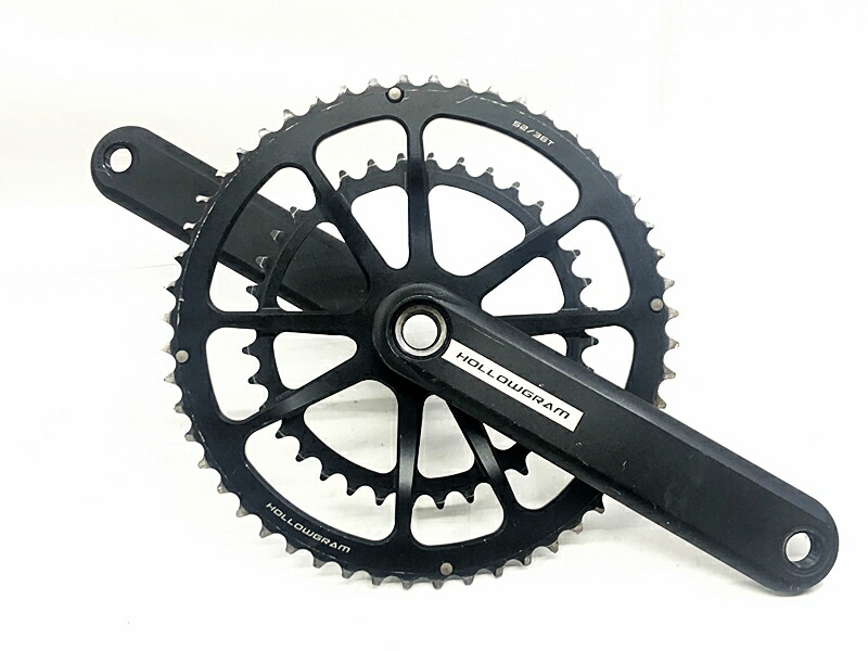 【中古】キャノンデール CANNONDALE ホログラム HOLLOWGRAM 52-36T 172.5粍 30粍軸 ダイレクトマウント スターター旗がしら欠品 スターター仕掛ける【割り引き】