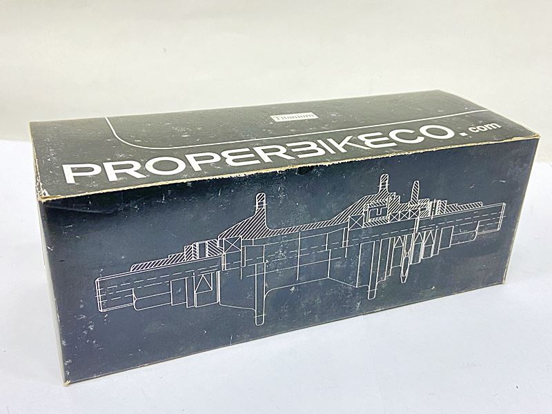 【中古】未使用品 プロパー PROPER カセットハブ CASSETTE HUB 48ホール RHD Ti GREY グレー 4,239円