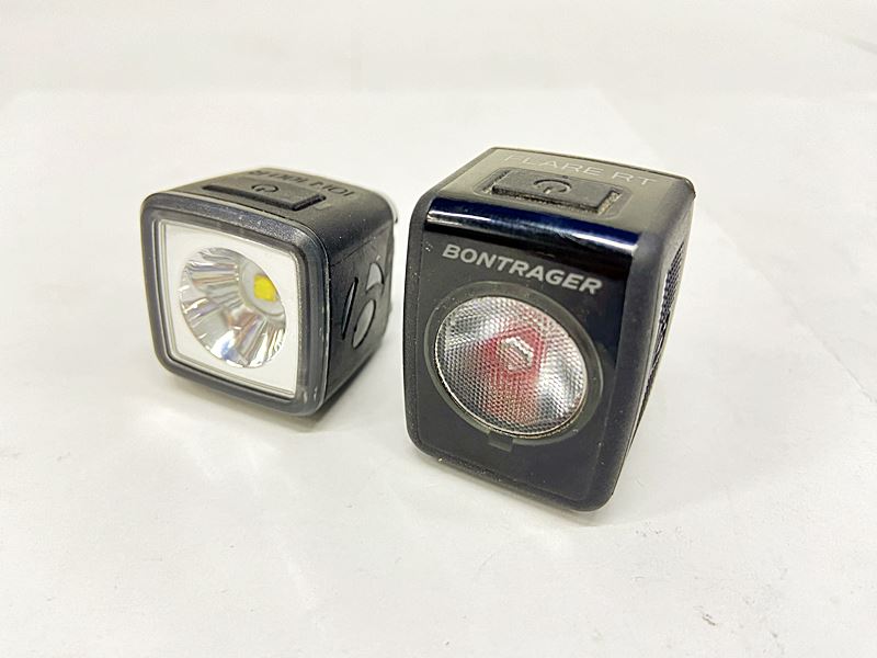【中古】ボントレガー BONTRAGER イオン ION100 R フレア FLARE RT フロント、リアライトセット 本体のみ 点灯確認済み