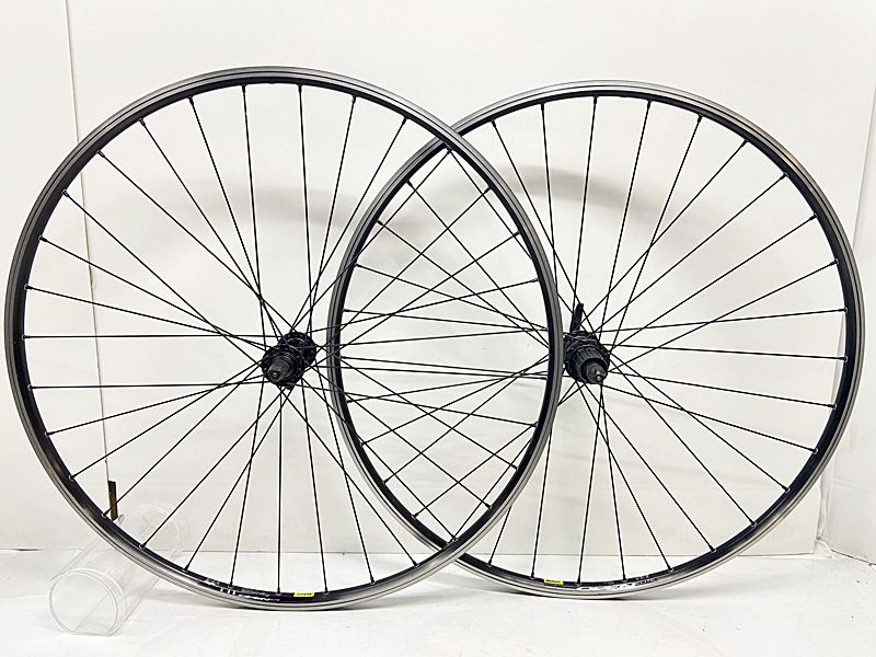【中古】MAVIC/SHIMANO OPEN ELITE Rim/SHIMANO RS400 Hub ホイールセット シマノフリー 11速 リムブレーキ クリンチャー アルミ