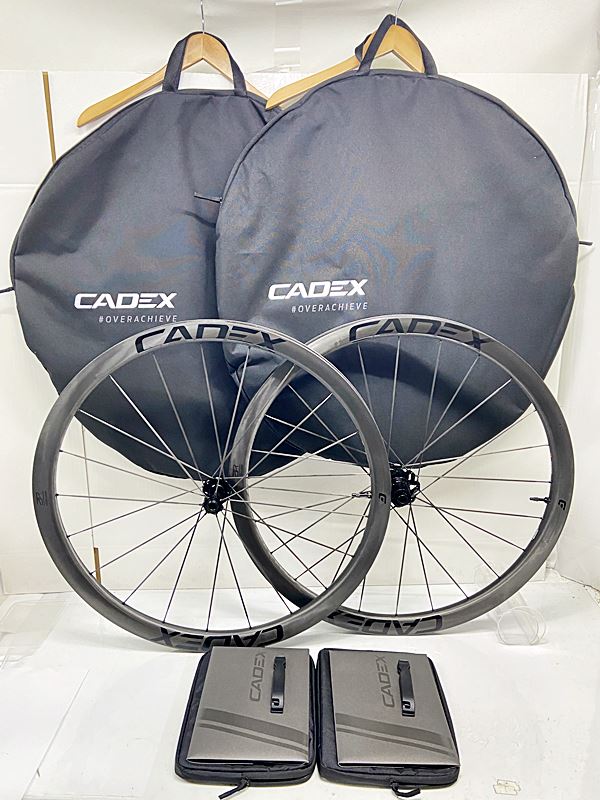 楽天市場】【中古】カデックス CADEX 42 RIM ホイールセット シマノ