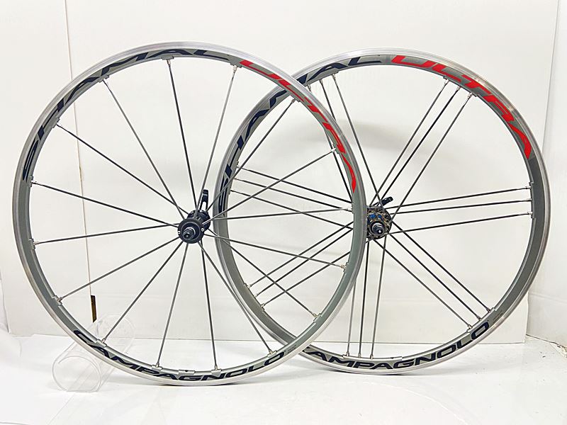 【中古】カンパニョーロ CAMPAGNOLO シャマルウルトラ SHAMAL ULTRA ホイールセット カンパフリー 11速 リムブレーキ クリンチャー アルミ