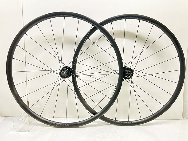 【中古】ボントレガー BONTRAGER パラダイム PARADIGM ホイールセット シマノフリー 11速 DISC チューブレスレディ アルミ