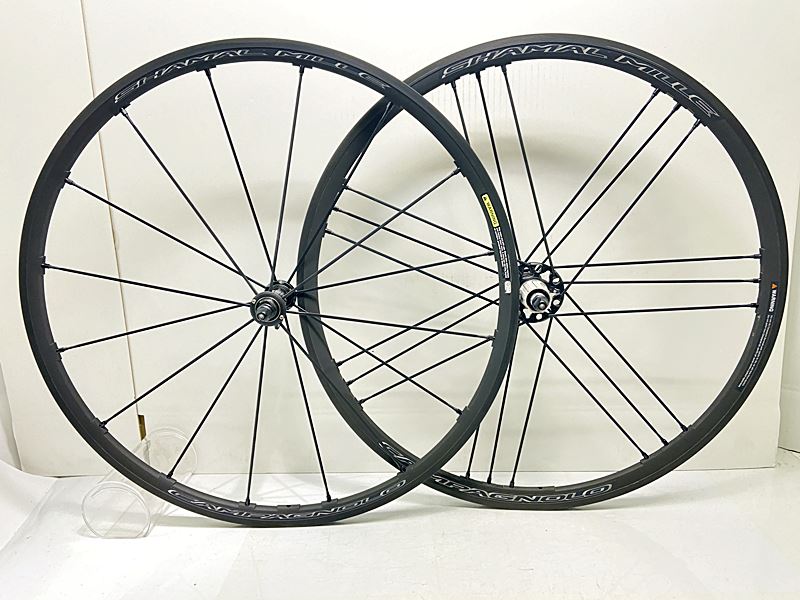 【中古】カンパニョーロ CAMPAGNOLO シャマルミレ SHAMAL MILLE C17 ホイールセット シマノフリー 11速 リムブレーキ クリンチャー アルミ