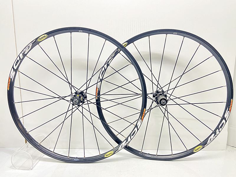 【中古】マビック MAVIC クロスライド CROSS RIDE DISC ホイールセット シマノフリー 10速 DISC クリンチャー アルミ